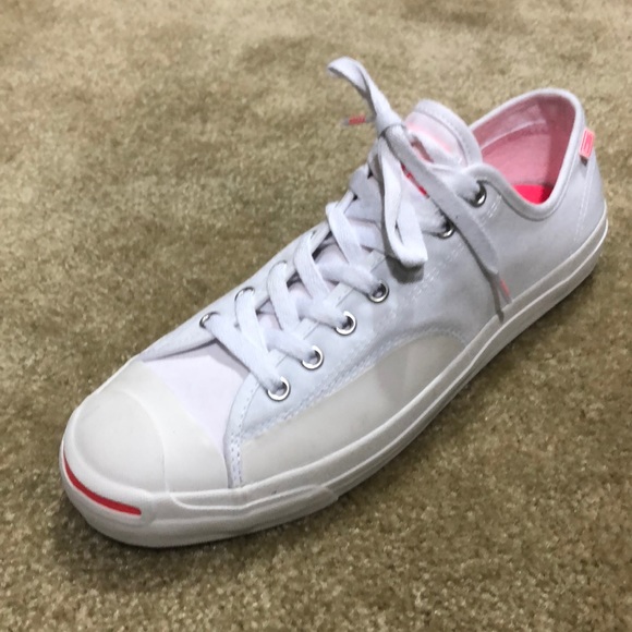 jack purcell white canvas